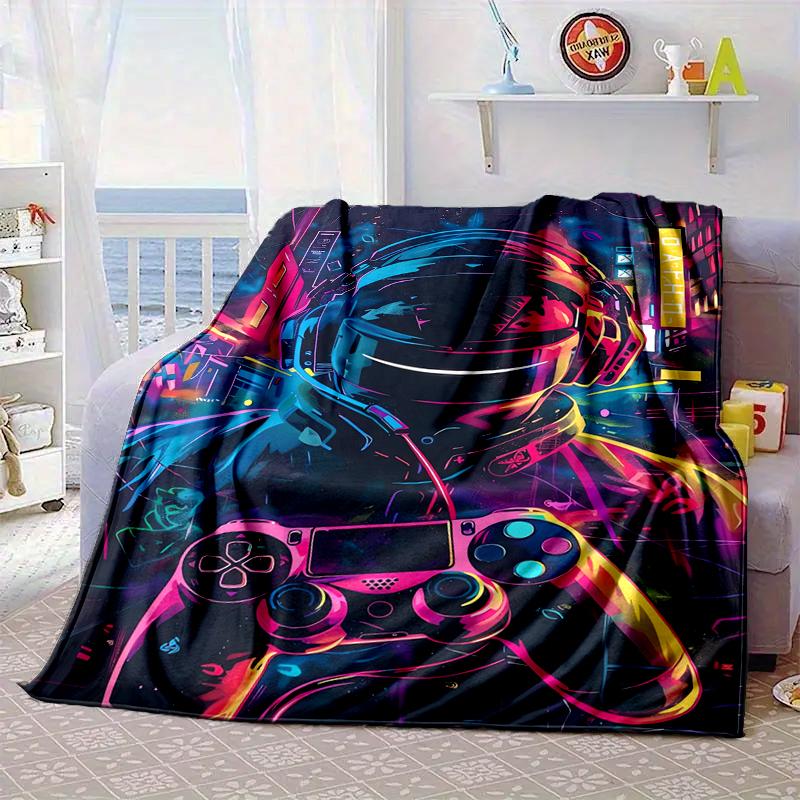 Cyberpunk Gaming Hero Blanket Flannel Blanket Throw Blanket Sofa Cover Blanket Soft Premium Blanket Picnic Blanket Tv Blanket Gifts