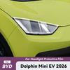 For BYD DOLPHIN MINI EV 2026 TPU Protection Film Car Pre-cut Clear Headlight Anti-scratch Invisible Car Film Accessories