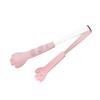 Cats Claw Food Tongs Stainless Steel Non Slip Comfortable Grip Bakery Serving Tongs Multifunctional Kitchen Tongs for Barbecue Bake Snack