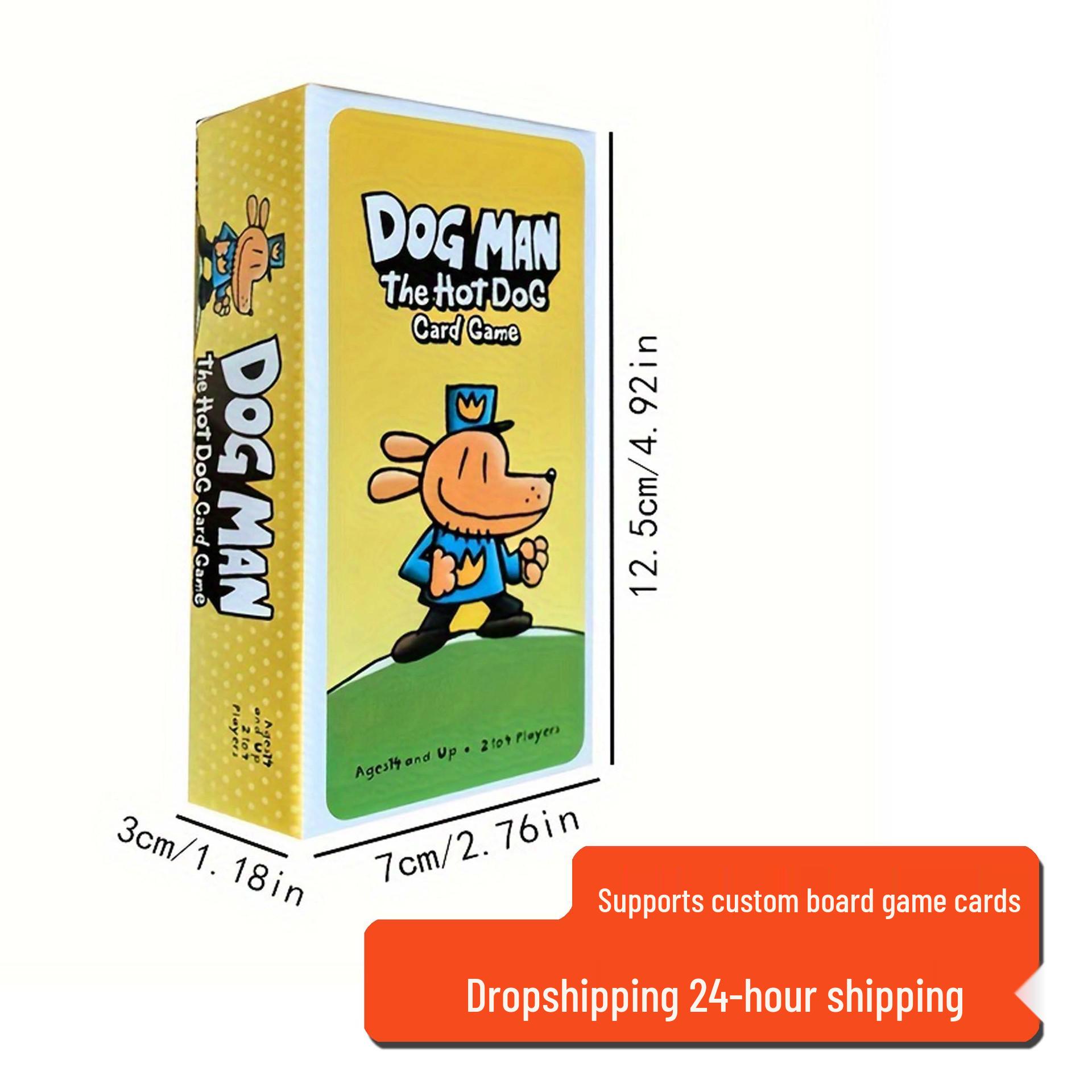 Dog Man: The Hot Dog Card Game - English Edition for Children None