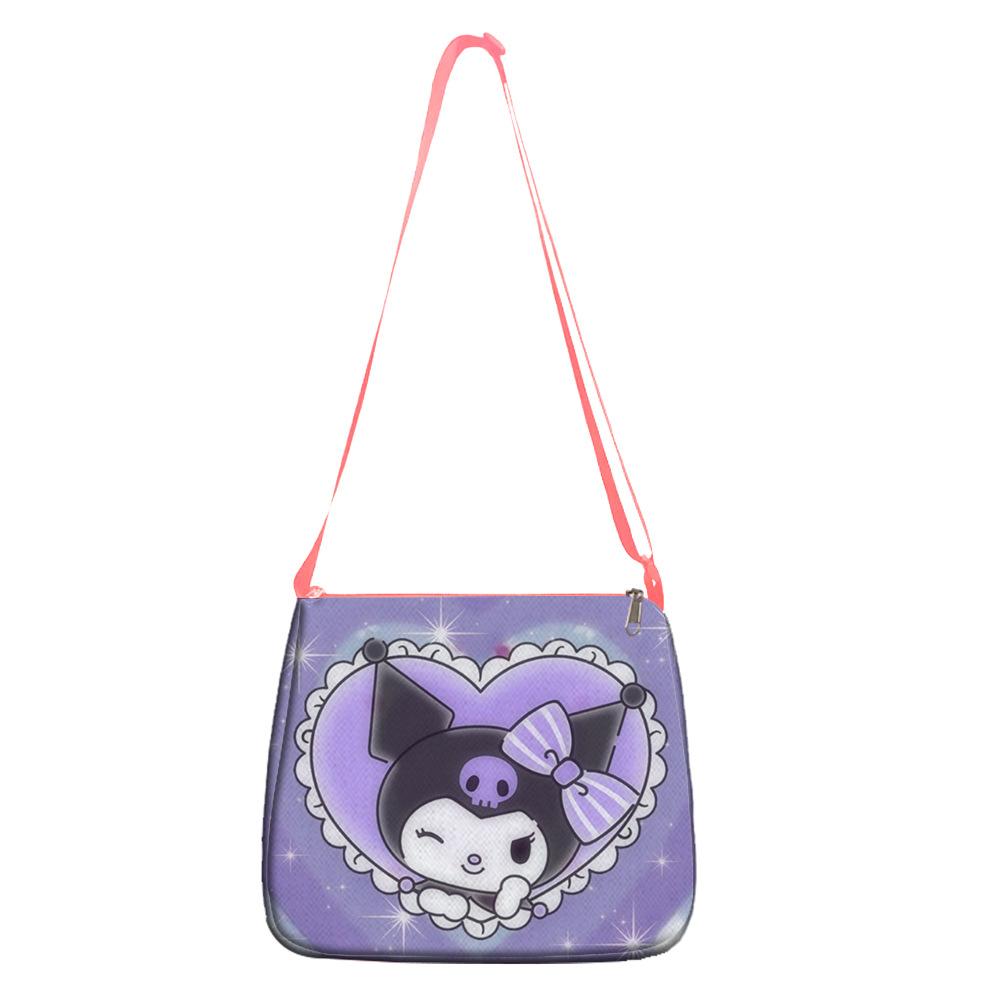 Pink Women S Bag Large Saddle Bag Student Shoulder Bag Cartoon Crossbody Women S Bag Shoulder bag