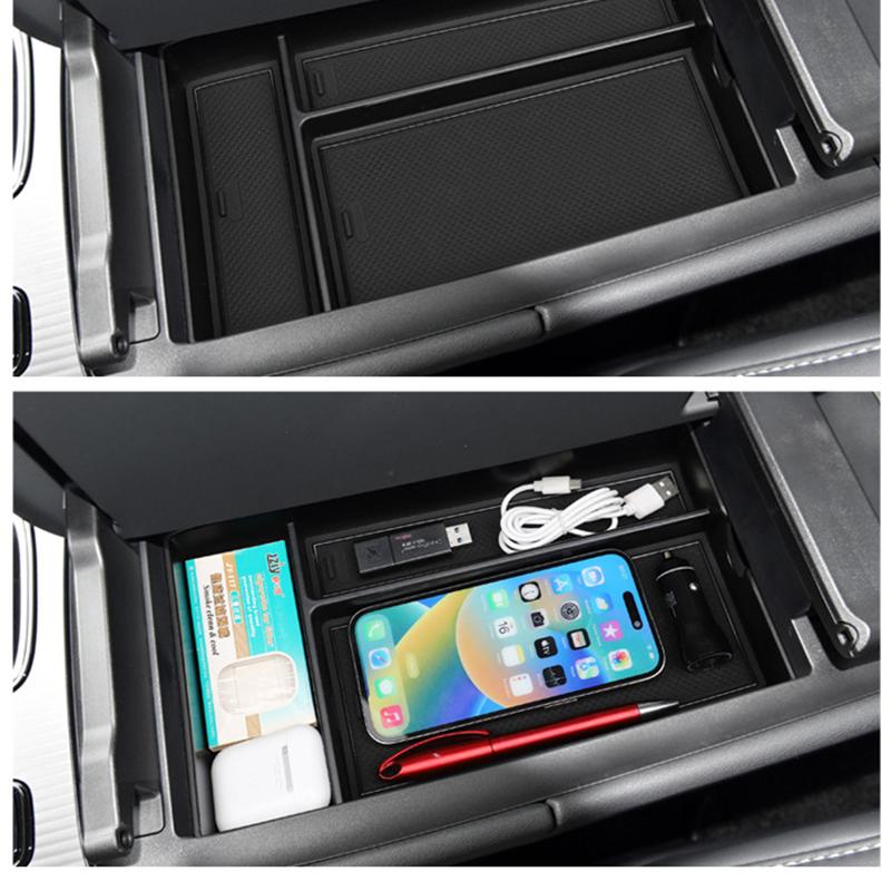 For Lexus 2023-2026 RX350h 500h Center Console Organizer Multifunction Central Armrest Storage Box Stowing Tidying Accessories