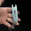 Portable Precision Thread Size Inspection Tool With Keychain Gauge Measuring Instrument For Easy Carrying And Quick Detection