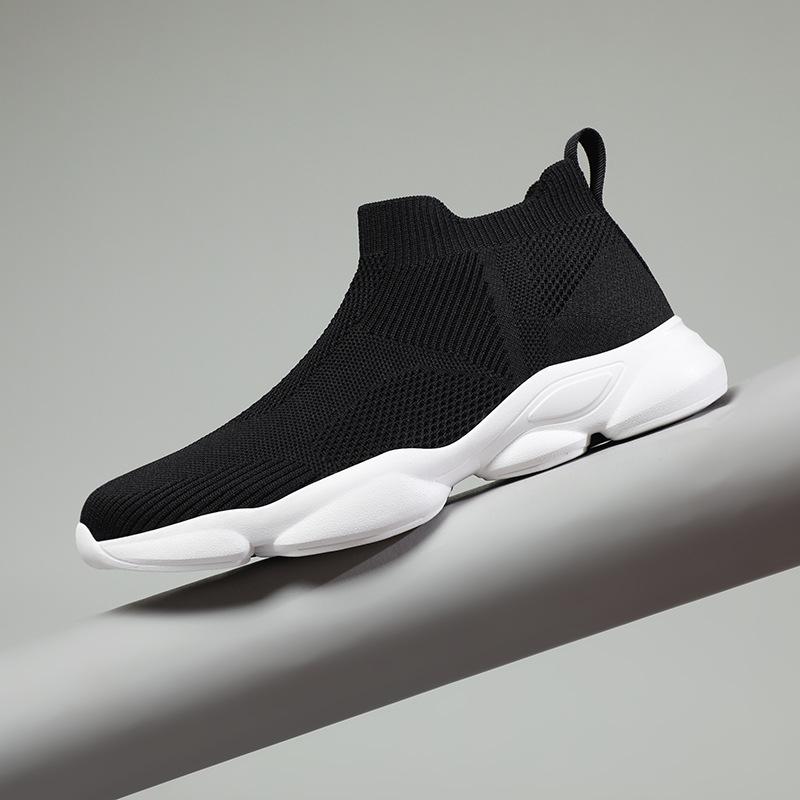 2026 Men's Ultra-light Fly-knit Breathable Mesh Casual Sock Shoes with Soft Sole