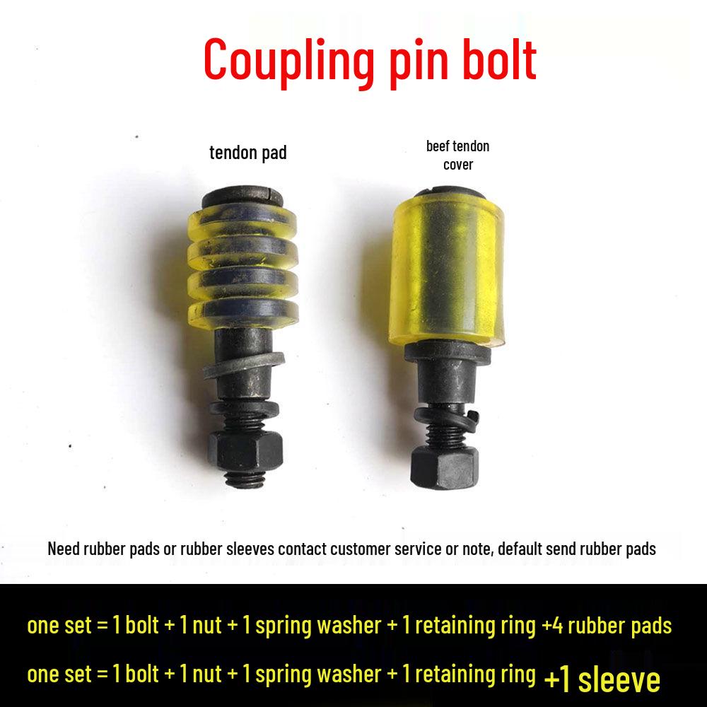 M10/M12 Elastic Coupling Pin Bolt Gear, Backup Wheel Water Pump Pin