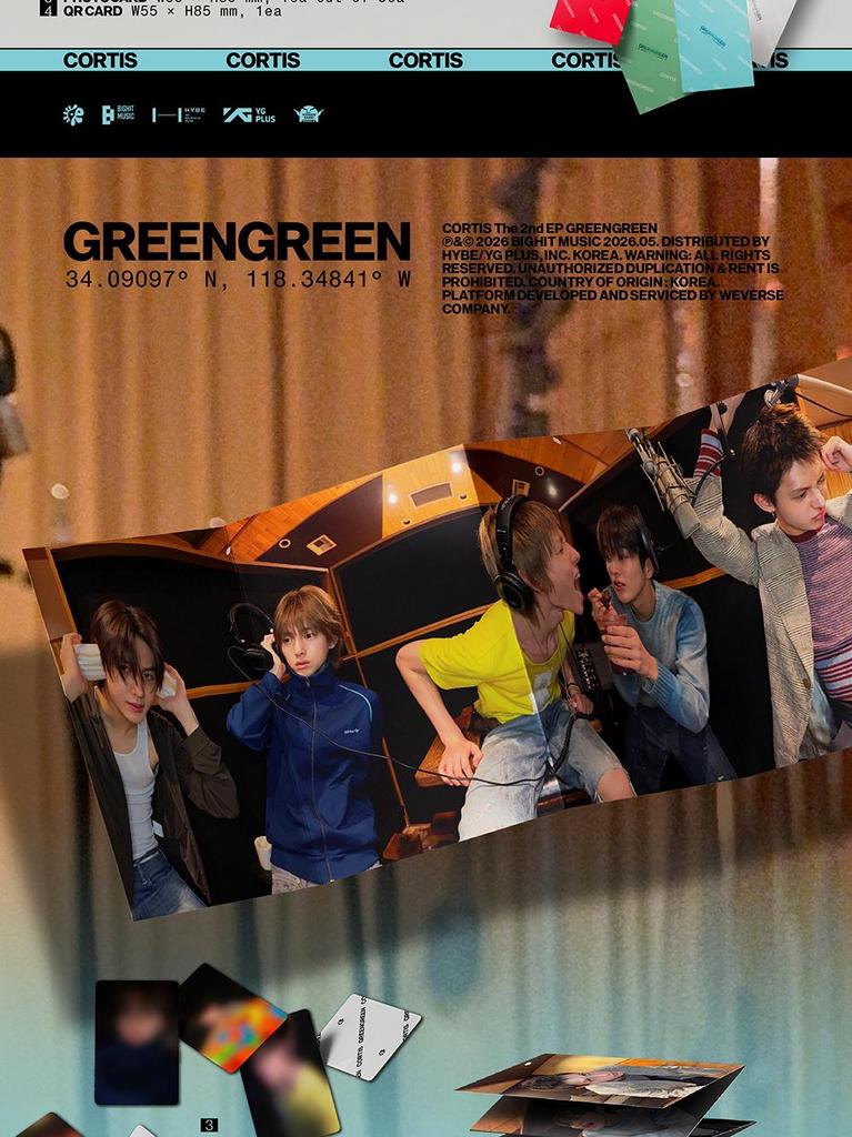 CORTIS The 2nd EP Album - GREENGREEN (Weverse Albums Ver.)