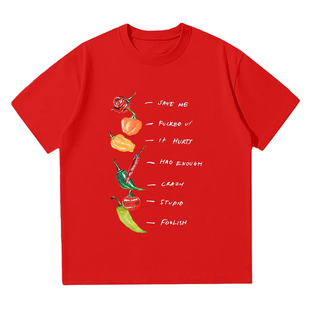 

Zayn Malik Scoville Season Tee Women Men Unisex Tops Summer Creative Funnny Breathable Short Sleeve High Quality Cotton T-shirt XXL красный