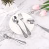 10-20Pcs Silver Cutlery Set 410 Stainless Steel Kids Fork Spoon and Cutter Set Funny Cartoon Bear Flatware for Children Toddler