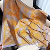 Xinhe autumn and winter new multi-color optional 71 imitation silk small square scarf, professional small silk scarf scarf ins silk scarf