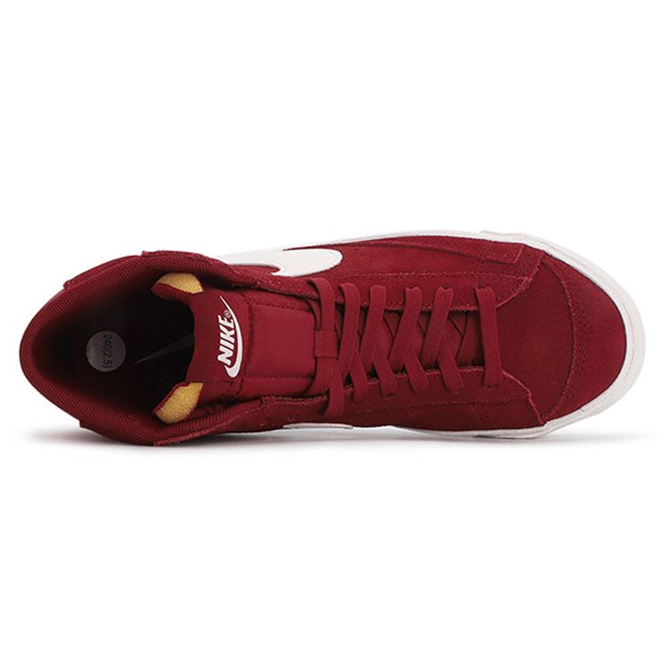Nike  Blazer Mid 77 Team Red Women Sneakers Summit-White DB5461-601
