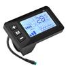 Electric Bike LCD Display Meter 24V 36V 48V E-Bike Control Panel Odometer for E-Scooter
