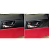 For Lexus IS250 300 350C 2013- Accessories Car Carbon Fiber Interior Back Door Handle Trim Stickers Modification