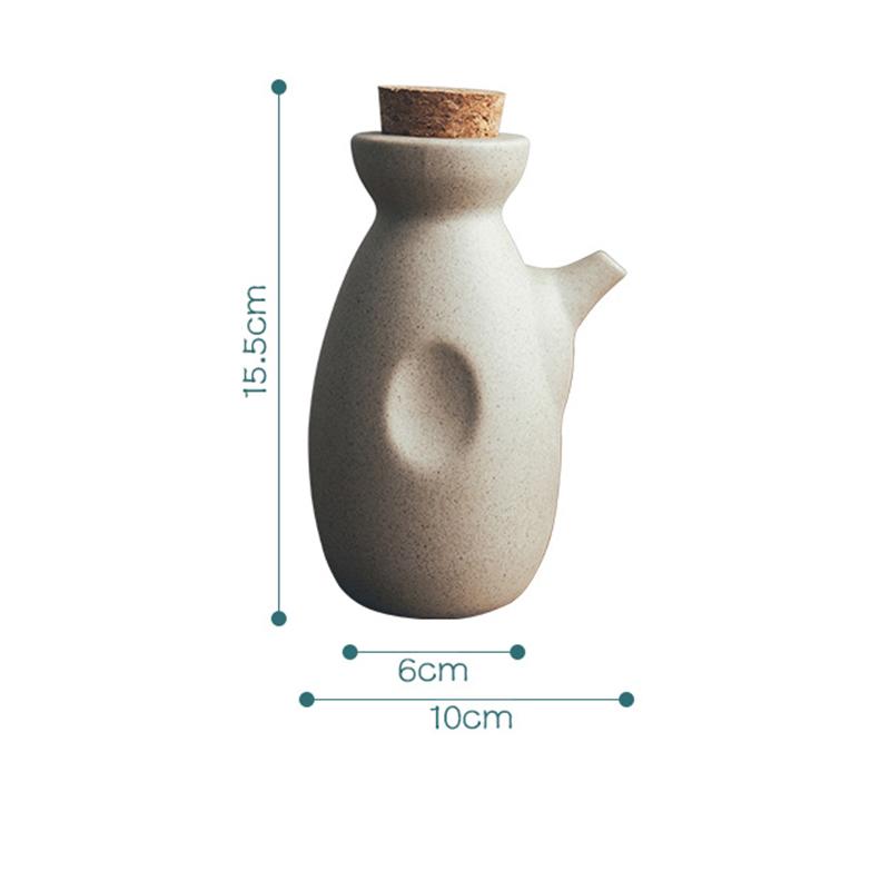 

Японский стиль, сырая керамика, масло, уксус, горшок, бутылка для приправы, керамический горшок для сакэ, домашнее коммерческое вино, китайская бутылка соевого соусаZC26