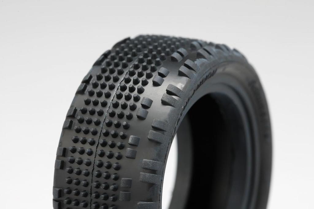 Yokomo Cactus Fusion 1/10 Yellow 4WD Front Tire YAU-6855A