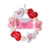 Romantic Valentine's Day Heart Wreath Cute Door Hanging Garlands  Valentine's Day Gift