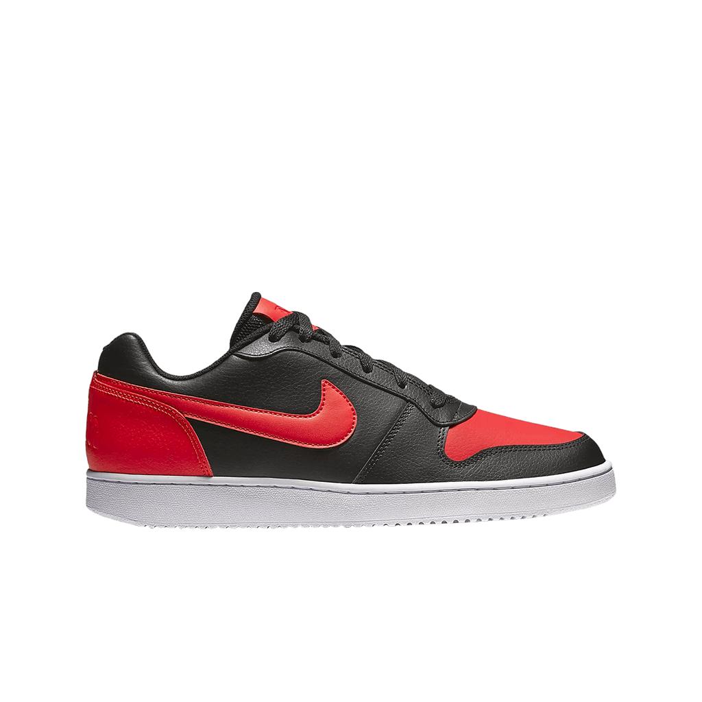 Nike Ebernon Low Black Habanero Red