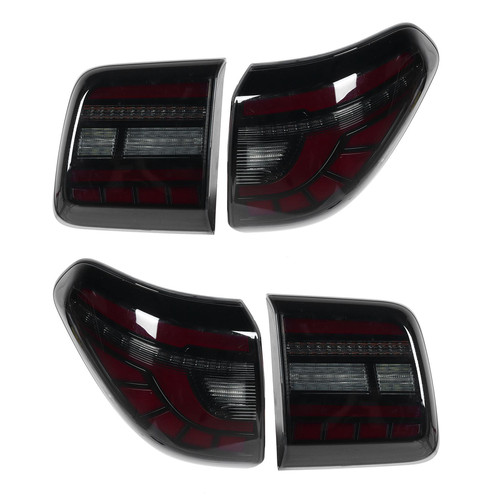

Full LED Dynamic Tail Lights Smoked Lens IP67 Waterproof Fit for Nissan Patrol Y62 2010 2019