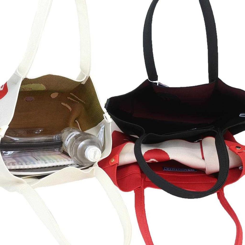 [Rootote] 8382 Mini Tote, Lightweight, Freestanding, Shoulder Bag, Solid Color, Hand Washable, Stylish, Cute, Handheld, or Arm Tote Bag,