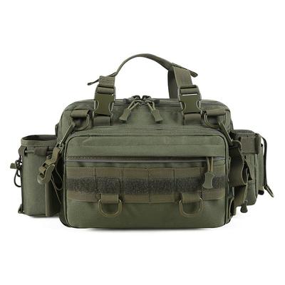 YuLago Fishing Bag, Large Capacity, Waterproof, for Fishing Tackle, Tackle, and Hooks (Khaki)