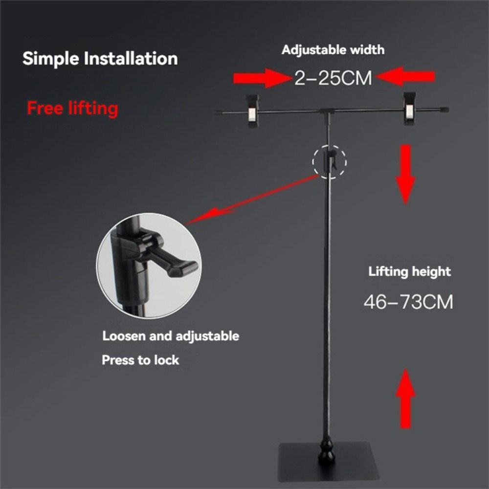 

Фотоаксесуари Фон для фотографій Реквізит Чорна косметична підставка для плакатів Нова підставка для фону C