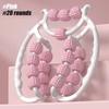 Circular Leg Clamps-360 Degree 20 Wheels Muscle Roller Massager Muscle Roller Neck Arm Leg Muscle Relax Massager Sports Yoga
