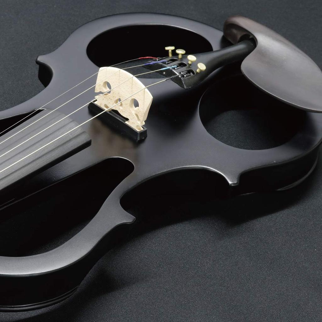 kikutani Electric Violin Set Size 4/4 ESV-380 S-BLK [ ]