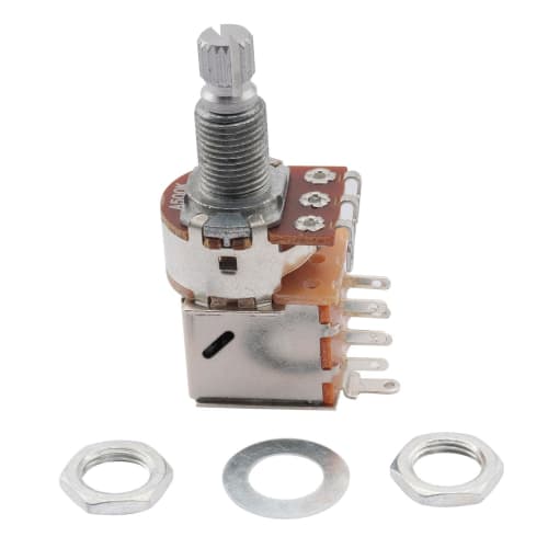 Musiclily Push-Pull Pot, 500k, A-Curve, Metric, for Electric Guitar/Bass (Pack of 2)