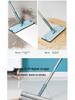 38cm Hands-Free Dual-Use Flat Mop with Integrated Water Bucket for Dry/Wet Cleaning