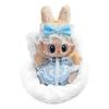Mini Plush Doll Safety Seat Soft Kawaii Doll Seat Car Ornament Doll Safety Seat Car Interior Decoration for 17cm Cute Doll