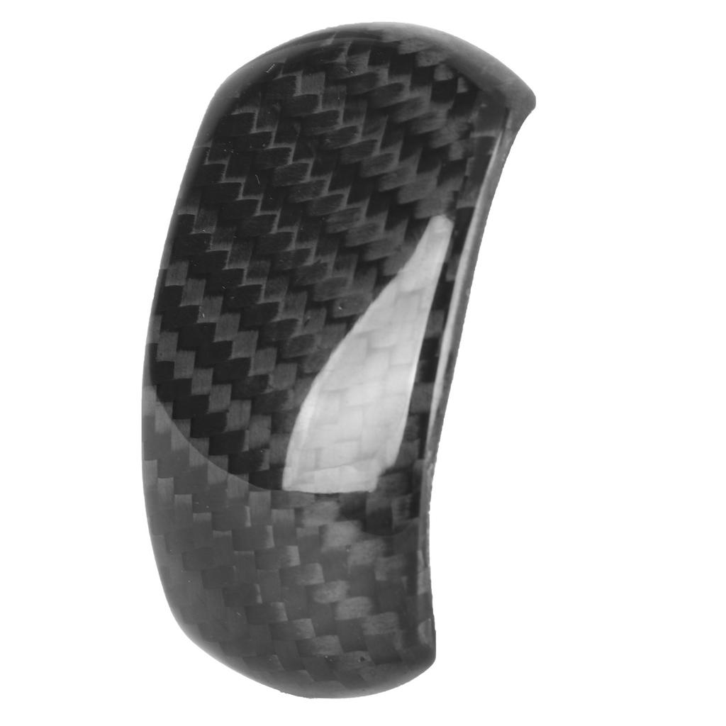 Gear Shifting Lever Knob Cover Carbon Fiber Shifter Head Decal Sticker for GTR R35 2008‑2015