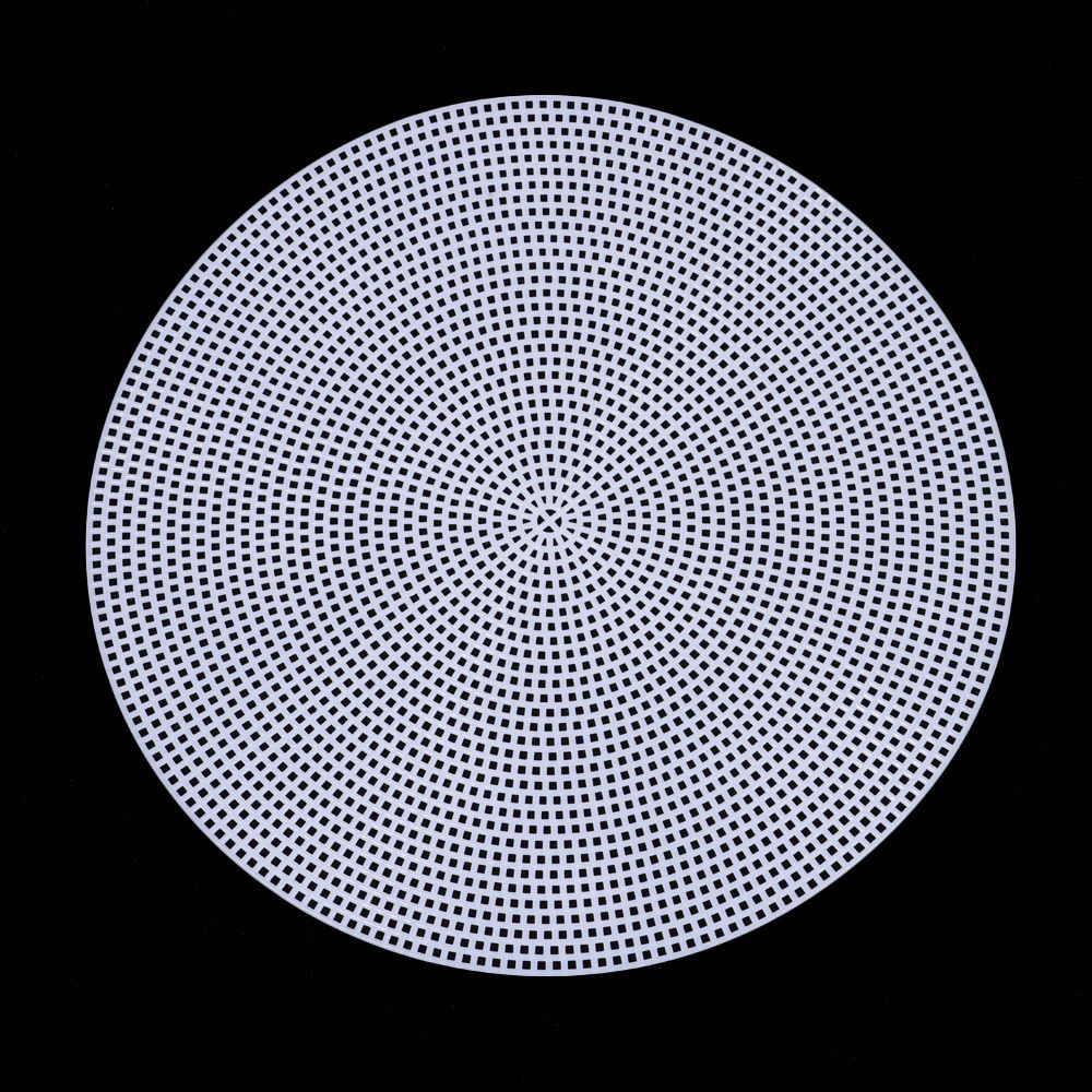 White DIY Accessories Grid Plate for Weaving Bags Woven Material Knitted Piece