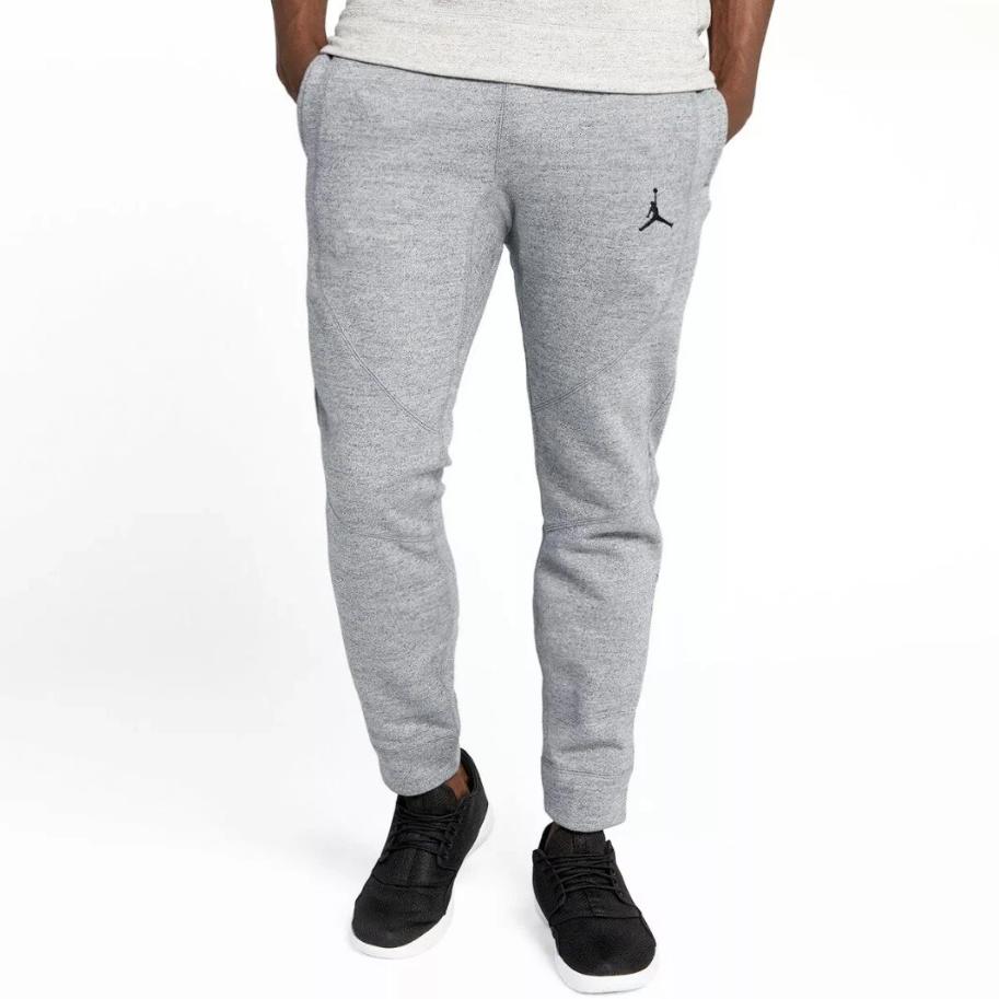 Jordan Jumpman Cuffed Mid-Rise Drawstring Casual Pants Men bottoms DA6709-091