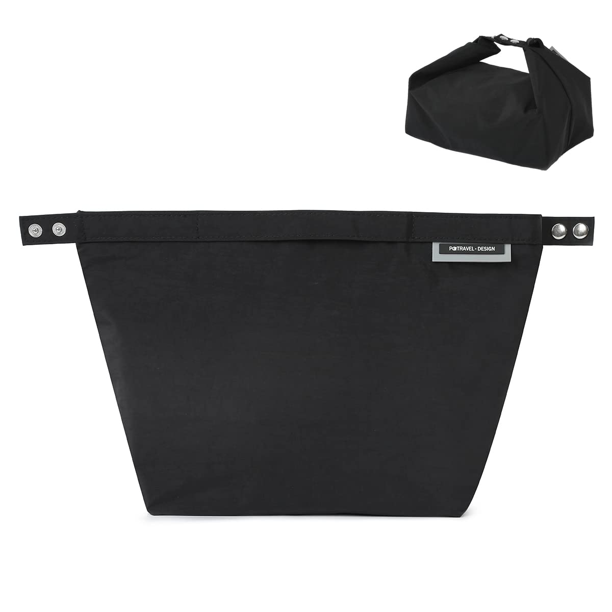 

VanFn Black Lunch Insulated and Lunch Perfect for Outdoor and Picnics Bag, Cooler, Foldable, 2-Way Bag, Waterproof, Cute, Unisex, Commuting, School, чёрный