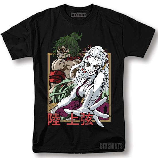 Demon Slayer Anime Manga Tanjiro Nezuko Inosuke Giyu Kimetsu No Yaiba T-Shirt