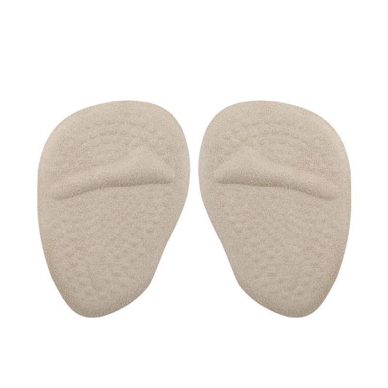Solette in Flanella con Gel per Avampiede e Tallone: Anti-Abrasione, Ammortizzante, Set da 2 per Donna