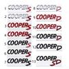 3D Metal COOPERS/D/SD Letter Badge Sticker Rear Trunk Emblem Decal High-Quality Automotive Exterior Accessories