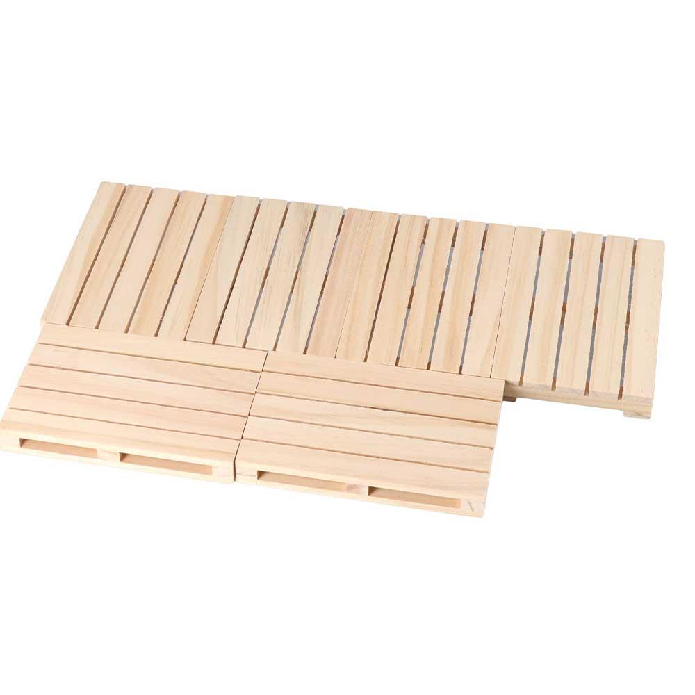 Wooden Heat Resistance Easy To Clean Multifunction Trivet Mats Mug Pad Coaster Insulation Placemat