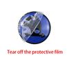 XOWS7 Aluminum Alloy 43mm Car Steering Wheel Emblem for Skoda Fabia Karoq Kodiaq Yeti Rapid Spaceback Octavia A5 RS Superb Stickers