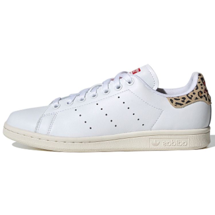 

Adidas Stan Smith Leopard Женские кроссовки White Cloud-White Scarlet FV8080