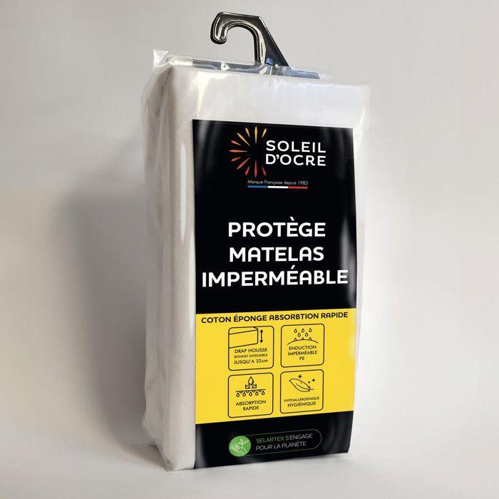 Protège matelas imperméable bébé 70x140 cm EPONGE