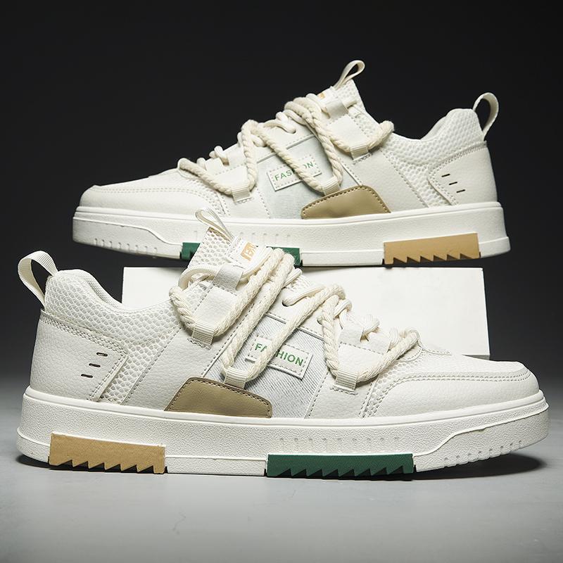 

Мода PARZIVAL Новые мужские кроссовки Повседневная обувь На шнуровке Белые вулканизированные туфли Дышащие туфли на плоской подошве Zapatos De Hombre Дропшиппинг 44 бежевый