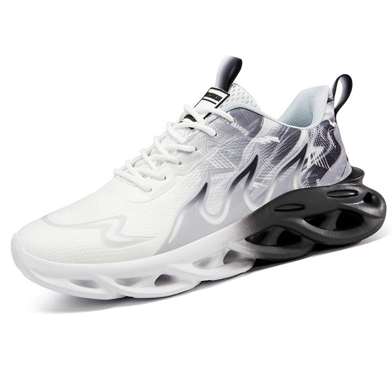 נעלי ריצה לגברים נוחות נעלי קז'ואל לגברים נושמות נעלי ספורט לגברים טניס מסקולינו קלות משקל נעלי ספורט לגברים נשים ריצה