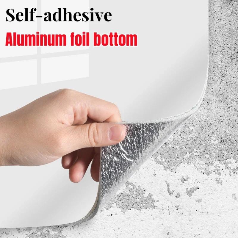 Thick Foam Marble  Peel and Stick Wallpapers Waterproof Wall Stickers Imitation Tile Self Adhesive Wall Paper Bedroom Decoration