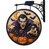 Energieeinsparung Hof Hängende Dekoration Solarbetrieben Halloween Licht, Schädel Hexe Schwarze Katze Friedhof Zombie Design LED Licht Wasserdicht Veranda Ornamente