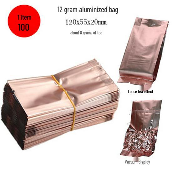 Small 5g Vacuum-Sealed Black & Green Tea Pack with Aluminum Foil Lining