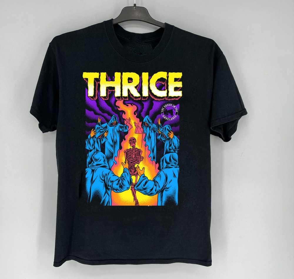 Vintage Thrice Band Shirt Unisex Concert S to 5XL Unisex T-Shirt XXXXL