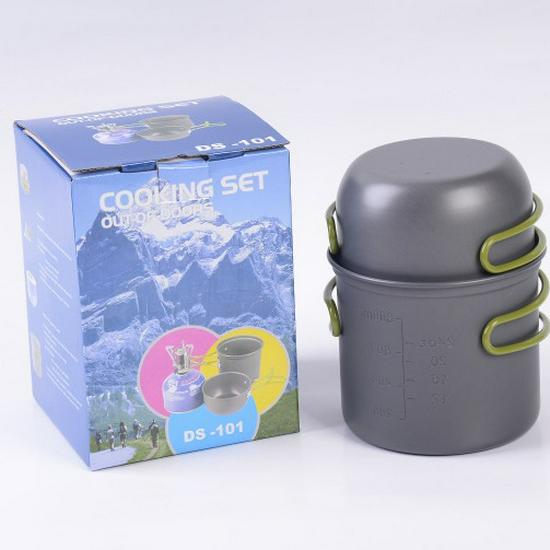DS-101 Portable Outdoor Camping Picnic Cookware Set