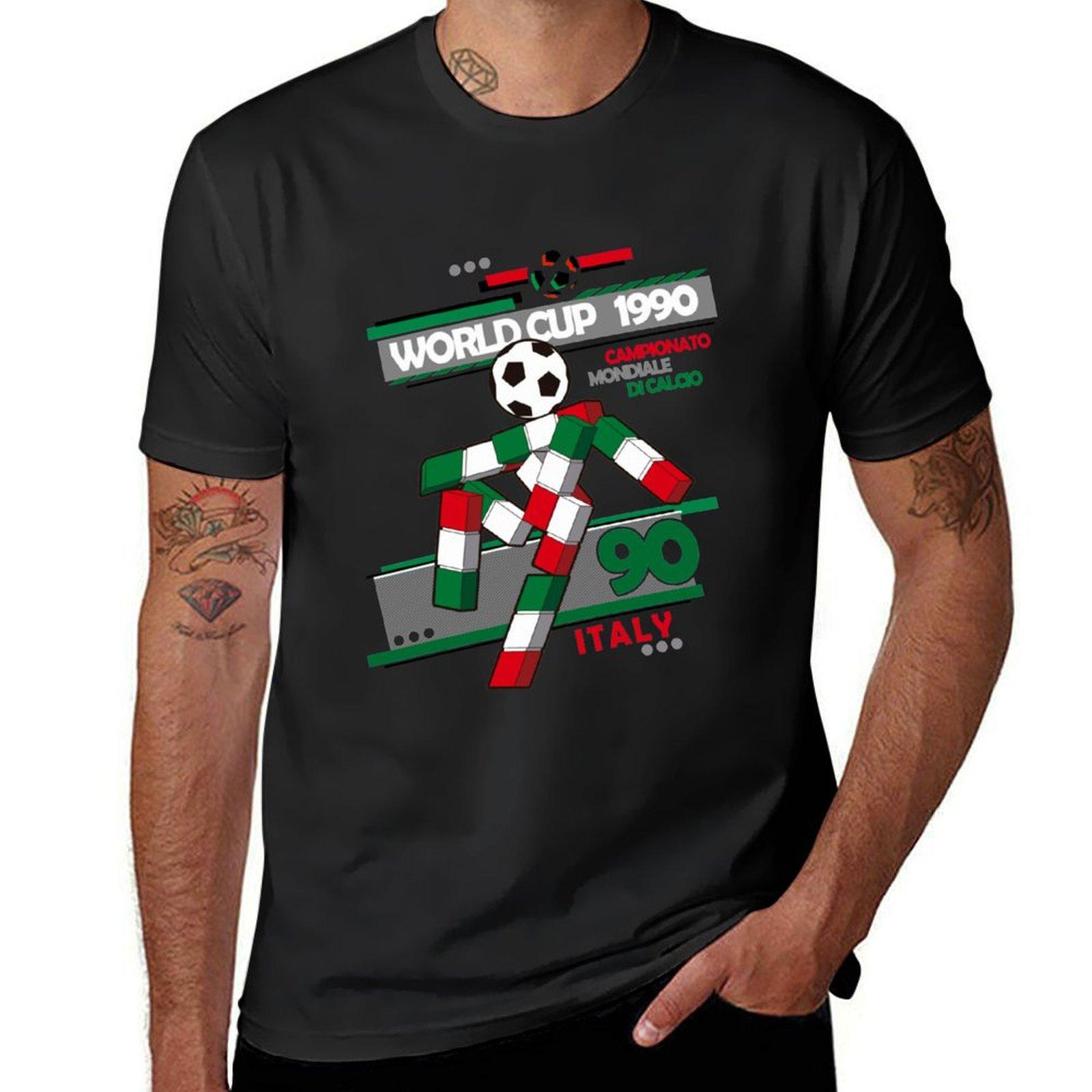 Футболка Ciao Italia 90 Индивидуальные Новое Издание Блузка Мужская Одежда S разноцветный