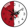 14-inch 35cm new Chinese style wall clock living room home silent wall clock bedroom clock hanging table quartz clock