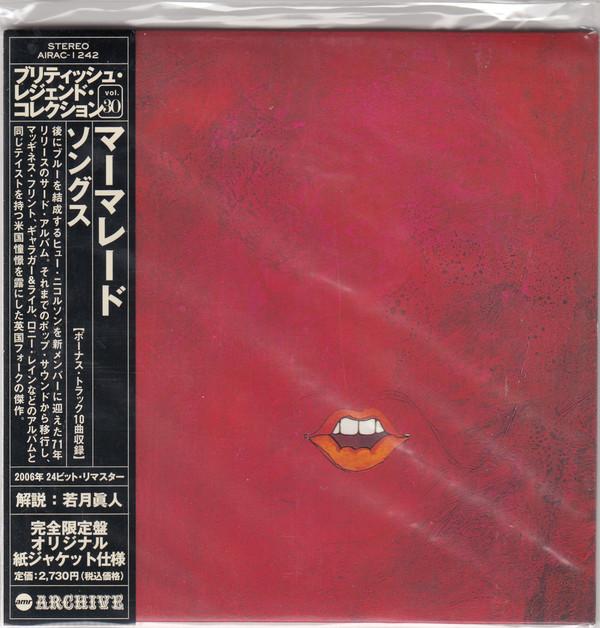 CD MARMALADE - Songs AIRAC1242 Air Mail Archiv 2006 Japan ObiRock Used